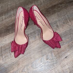 Betsey Johnson rhinestone pumps